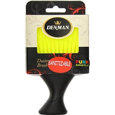 Denman Punk Yellow Nylon Neck Duster