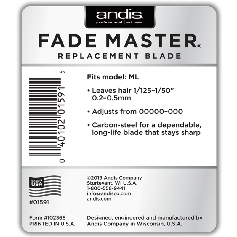 Fade Master® Replacement Blade Size 00000 - 000