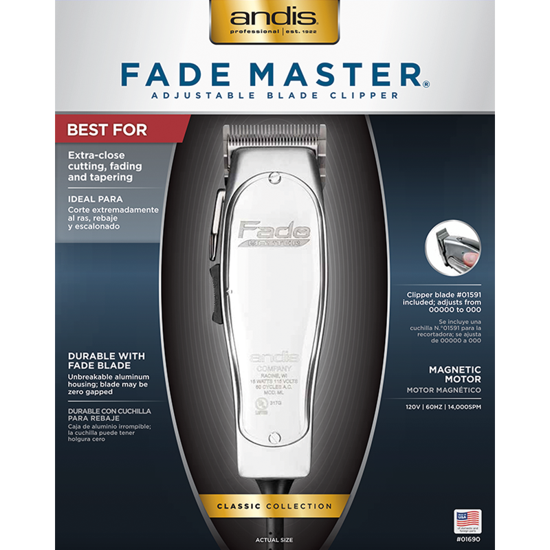 Fade Master® Adjustable Blade Clipper