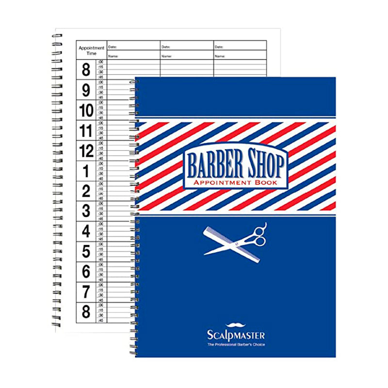 3-Column Barber Appointment Book