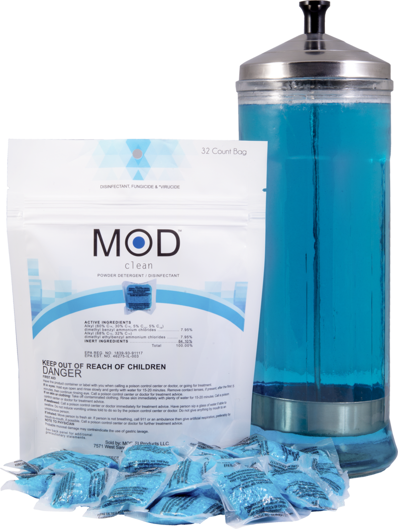 MOD Clean Disinfectant Pods – Xcluciv Barber Supplier