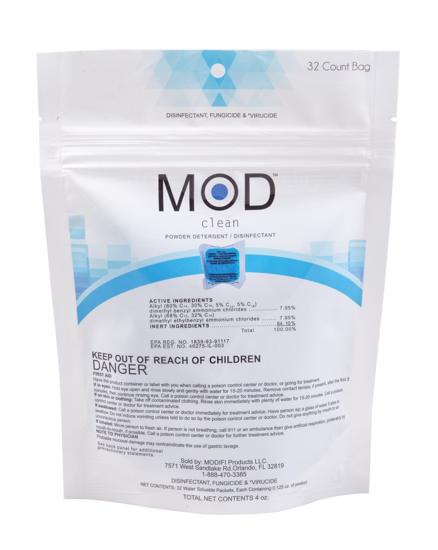 MOD Clean Disinfectant Pods