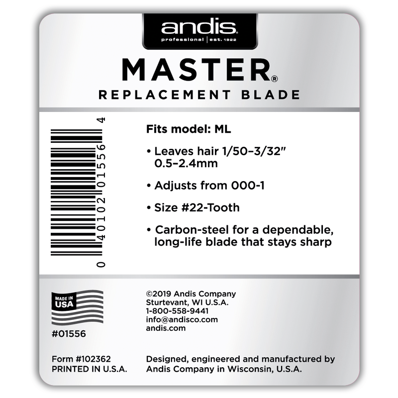 Master® #22-Tooth Replacement Blade Size 000-1