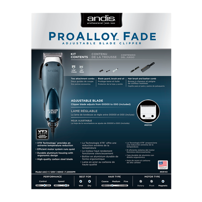 ProAlloy® Fade Adjustable Blade Clipper