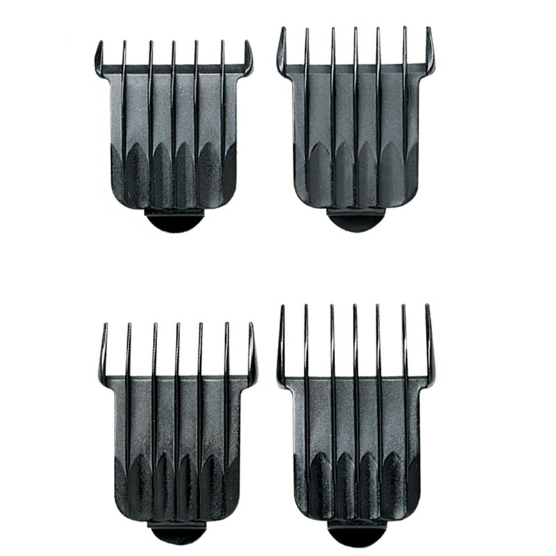 T-Blades 4-Comb Set; Sizes 1/16, 1/8, 1/4, 3/8