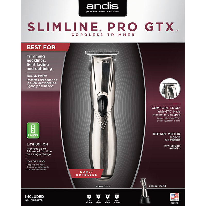 Slimline® Pro GTX™ Cordless Trimmer – Xcluciv Barber Supplier
