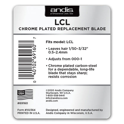 LCL Chrome Plated Replacement Blade Size 000-1