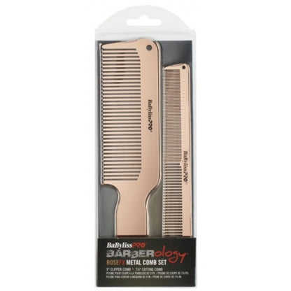 Barberology RoseFX Metal Comb Set