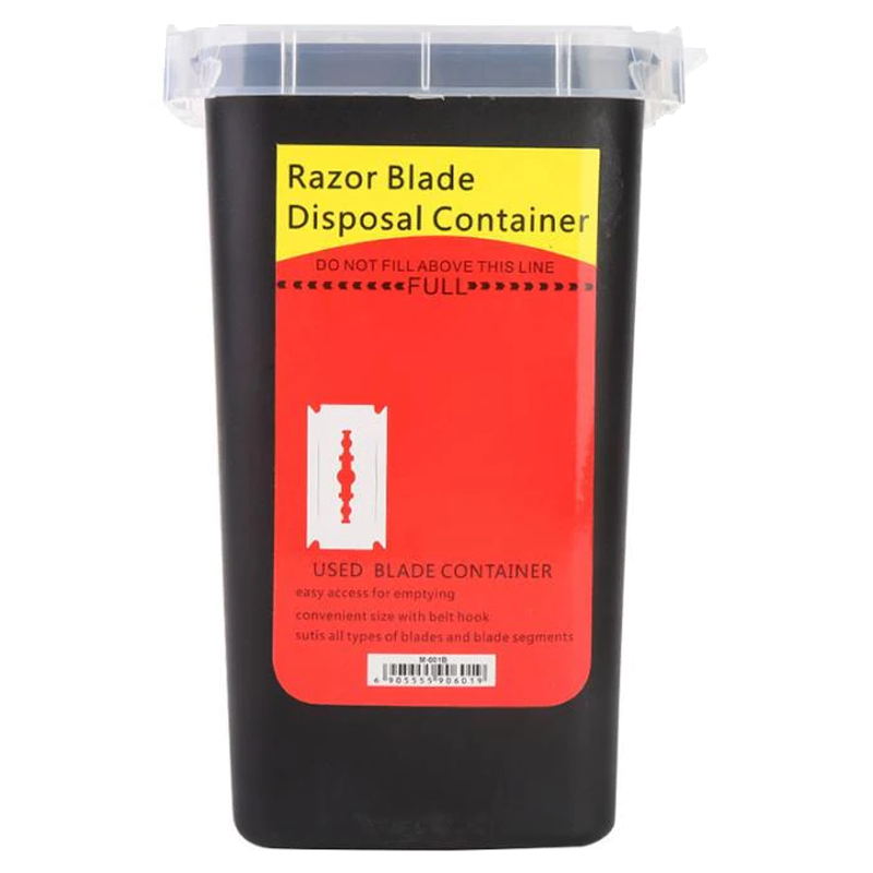 Razor Blade Disposal Container