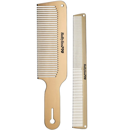 GoldFx Metal Comb Set - Xcluciv Barber Supplier