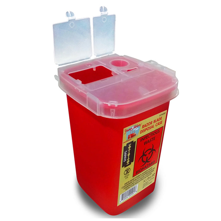 Razor Blade Disposal Case