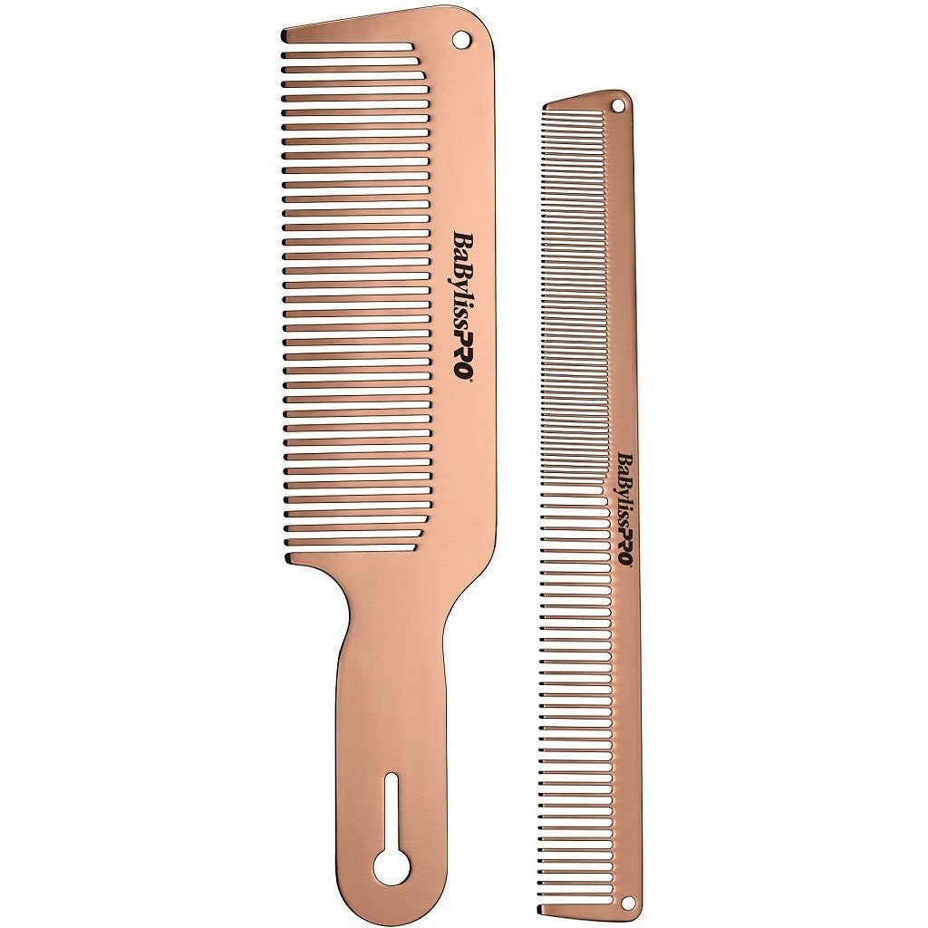 RoseFx Metal Comb Set - Xcluciv Barber Supplier